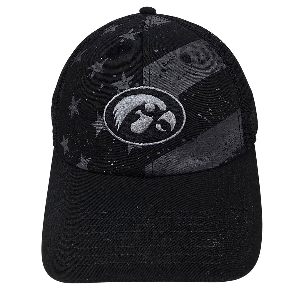 Iowa‎ Hawkeyes Hat Trucker OSFA Black OHT Military Snapback Cap Top of the World